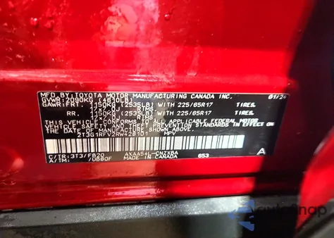 2024 Toyota Rav4 Le from USA, damaged, VIN 2T3G1RFV2RW428101